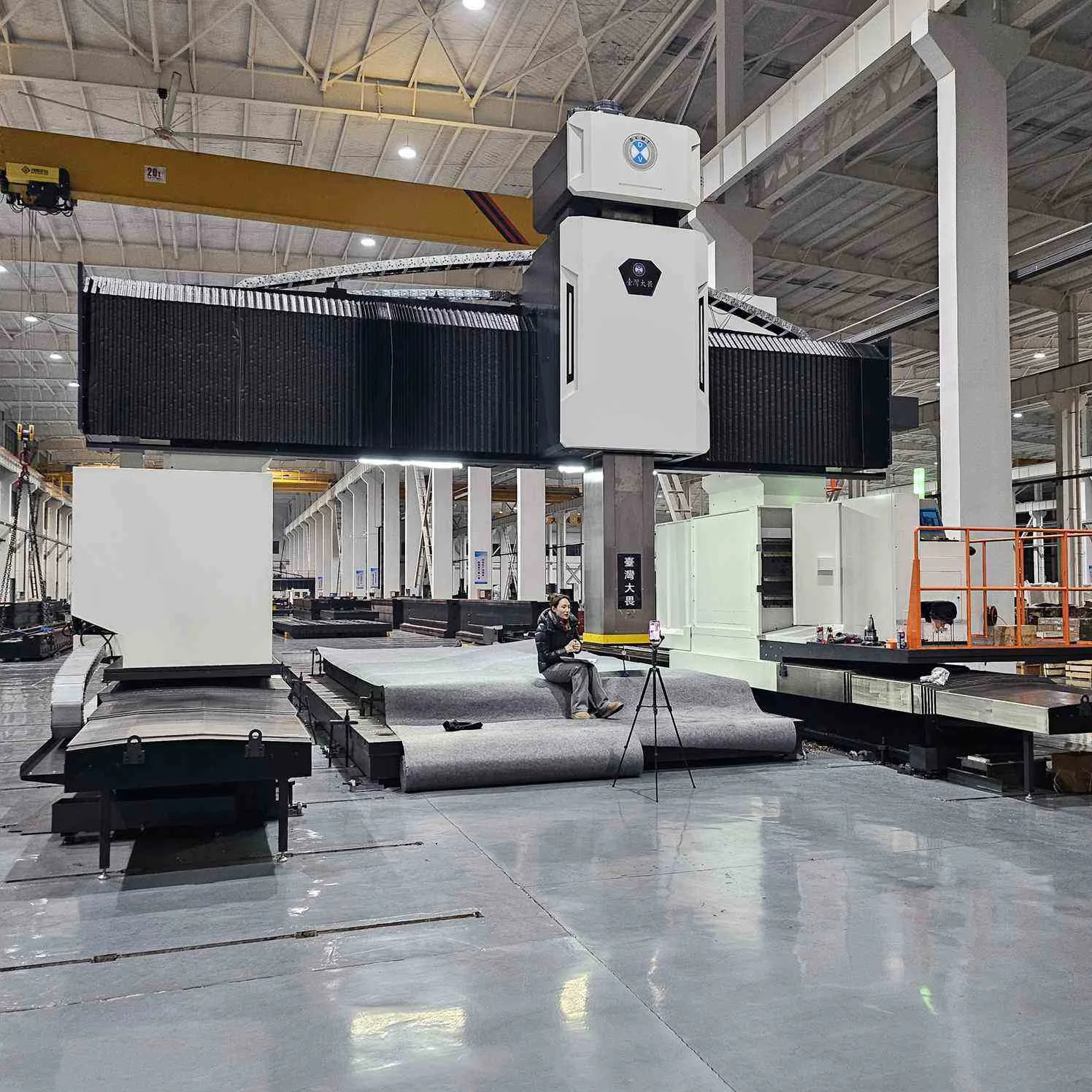 dvf10062 cnc gantry milling machine bt50 spindle